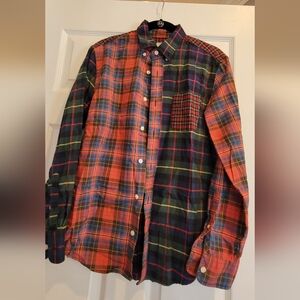 Boys Crewcuts Size 14 Cotton Button Down Shirt, EUC